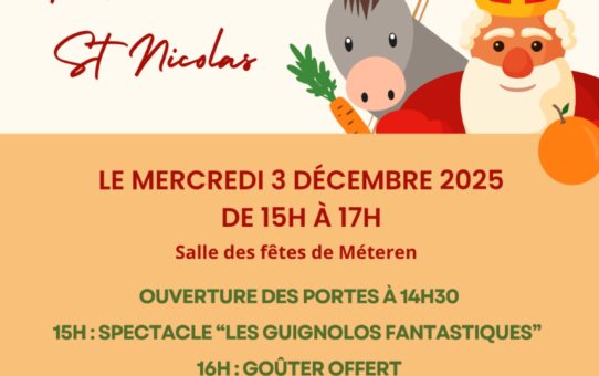 Spectacle St Nicolas 2025 🗓